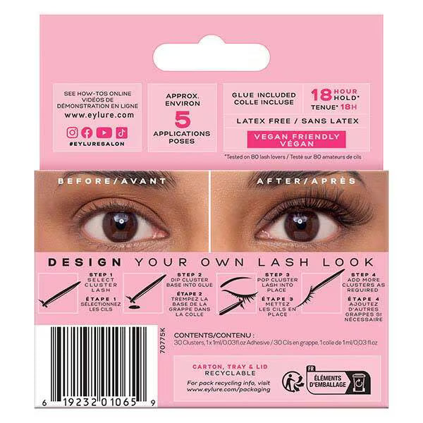 Eylure Cluster Lengthening False Eyelashes, UK version
