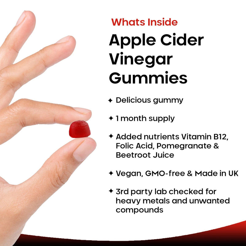 New Leaf apple cider vinegar gummies 30 count - British brand