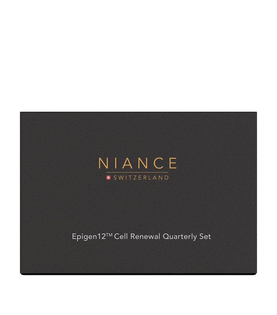 NIANCE SWITZERLAND epigenetic cell renewal supplement quarterly set with 3 x 100g bottles, imported from the UK