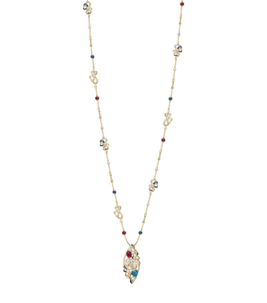 Boodles Presence Chamber diamond pendant necklace, UK version