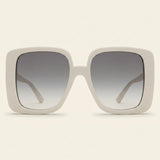 Lunettes de soleil Gucci GG1314S noires pour femme, monture carrée en acétate, version UK