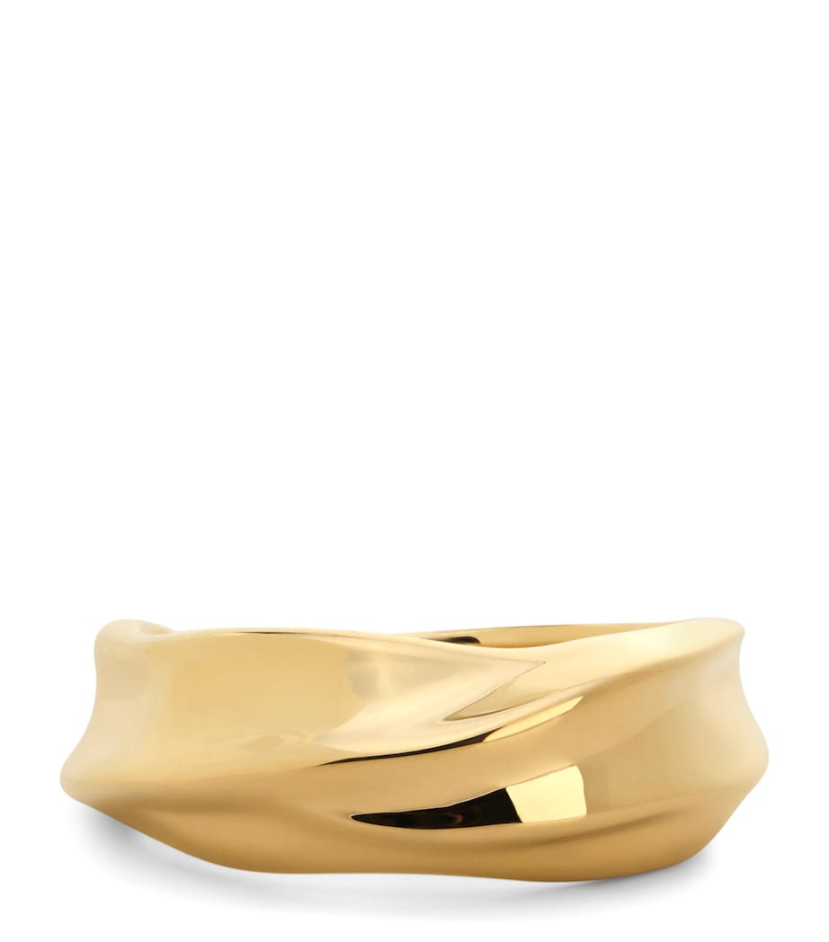 Monica Vinader Gold Vermeil Nomade Ring (British brand)