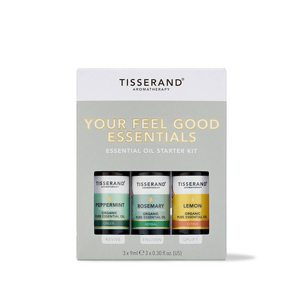 Tisserand Feel Good essential oil kit 3x9ml (British brand)