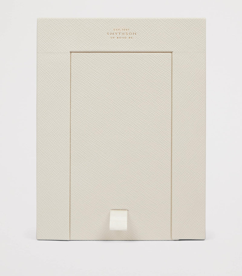 Smythson Calfskin Panama Double Frame 6 x 4 (British brand)