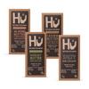HU dark chocolate favourites bundle, four bars (British brand)