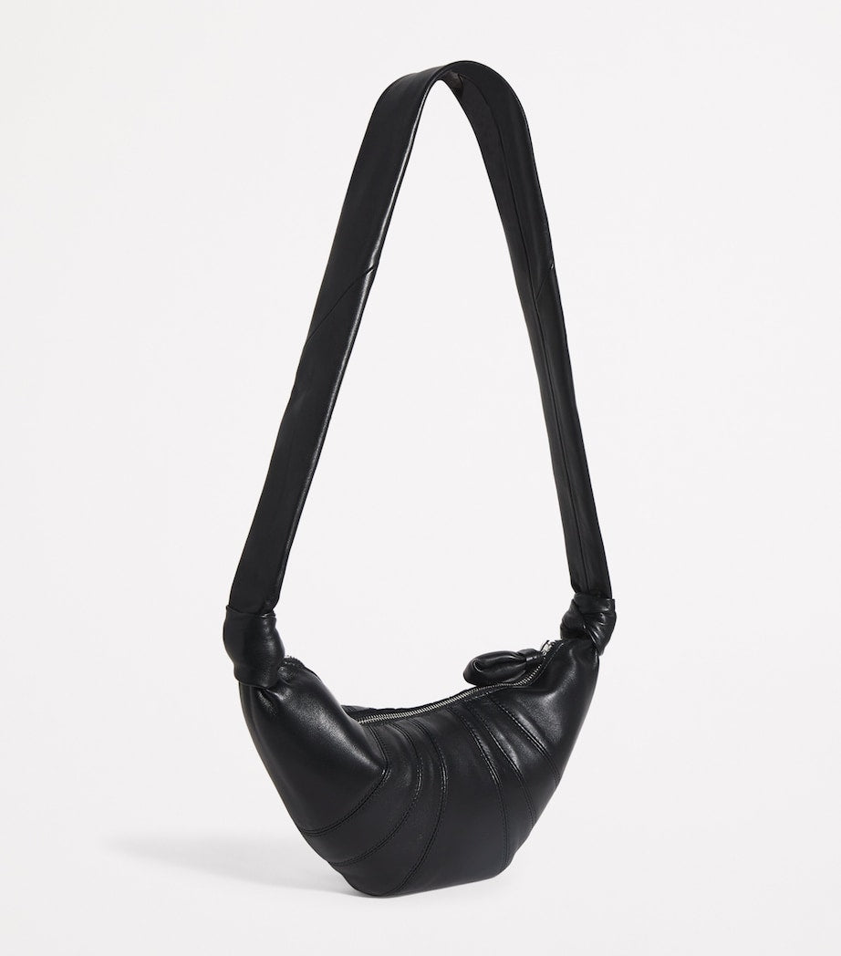 Lemaire small nappa leather croissant cross-body bag - British product