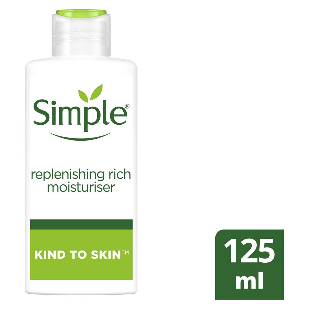 Simple Kind to Skin Replenishing Rich Moisturiser 125ml Make Up & Beauty Accessories Boots   