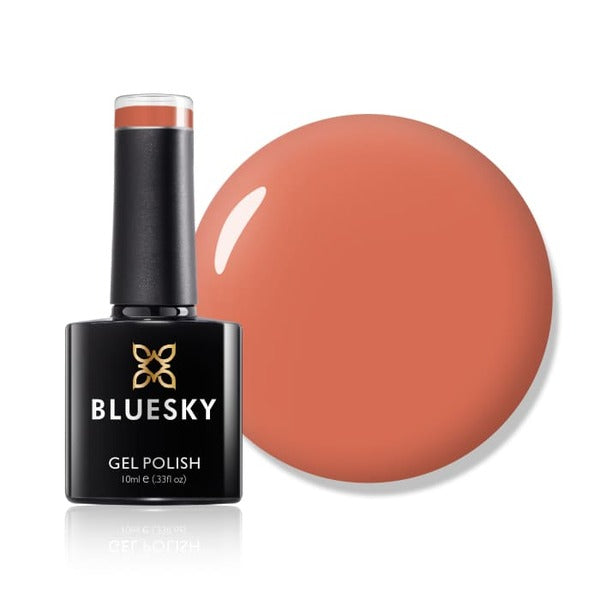 Bluesky Gel Polish Sunkist colour variant bottle - British product