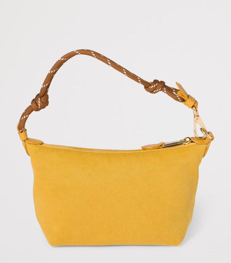 Miu Miu cotton gabardine logo pouch 14cm x 18.5cm - British product