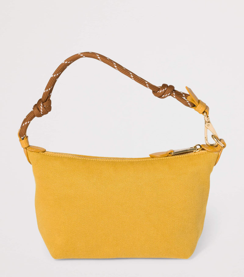 Miu Miu cotton gabardine logo pouch 14cm x 18.5cm - British product