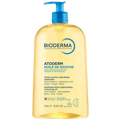 Superdrug Bioderma Atoderm Cleansing Oil For Very Dry Skin 1L- Buy online at McGrocer