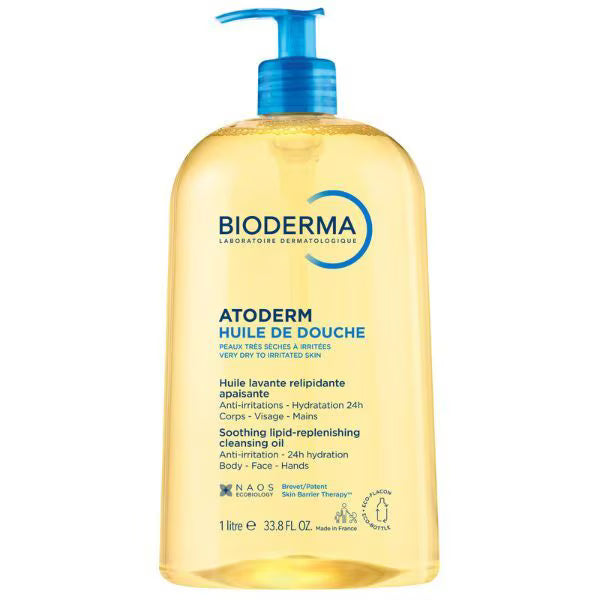 Bioderma Atoderm Cleansing Oil 1L - British product