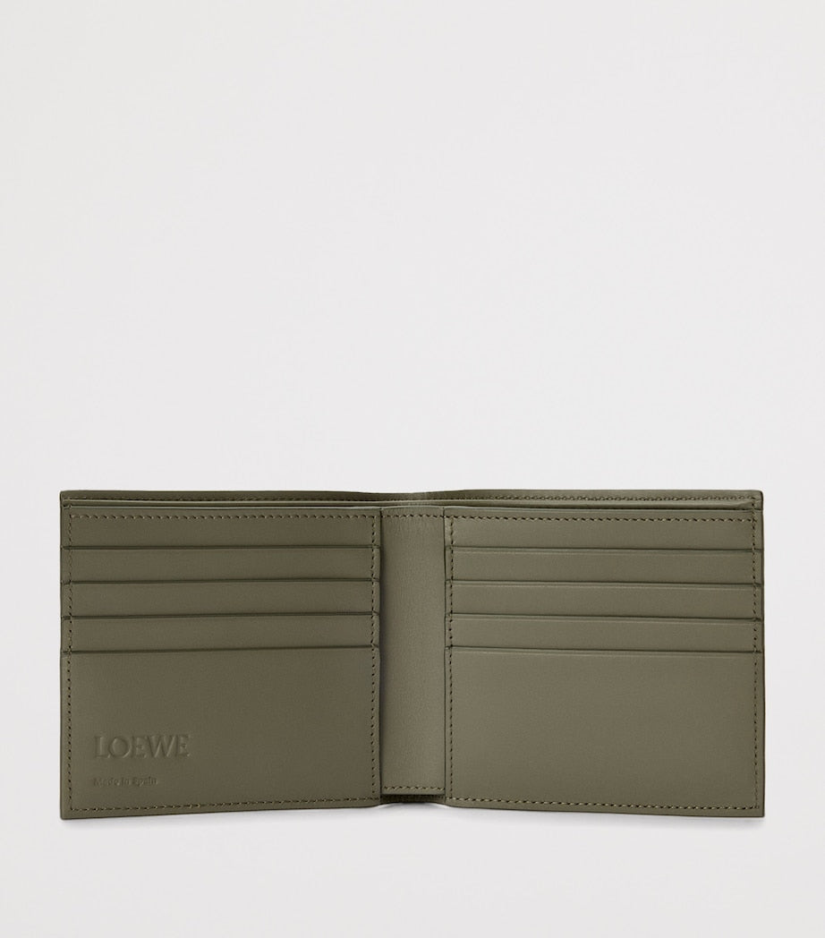 LOEWE bifold wallet in shiny nappa calfskin (British brand)