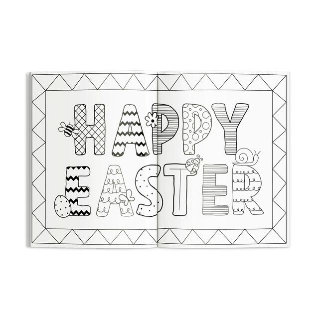 Easter Colouring Book