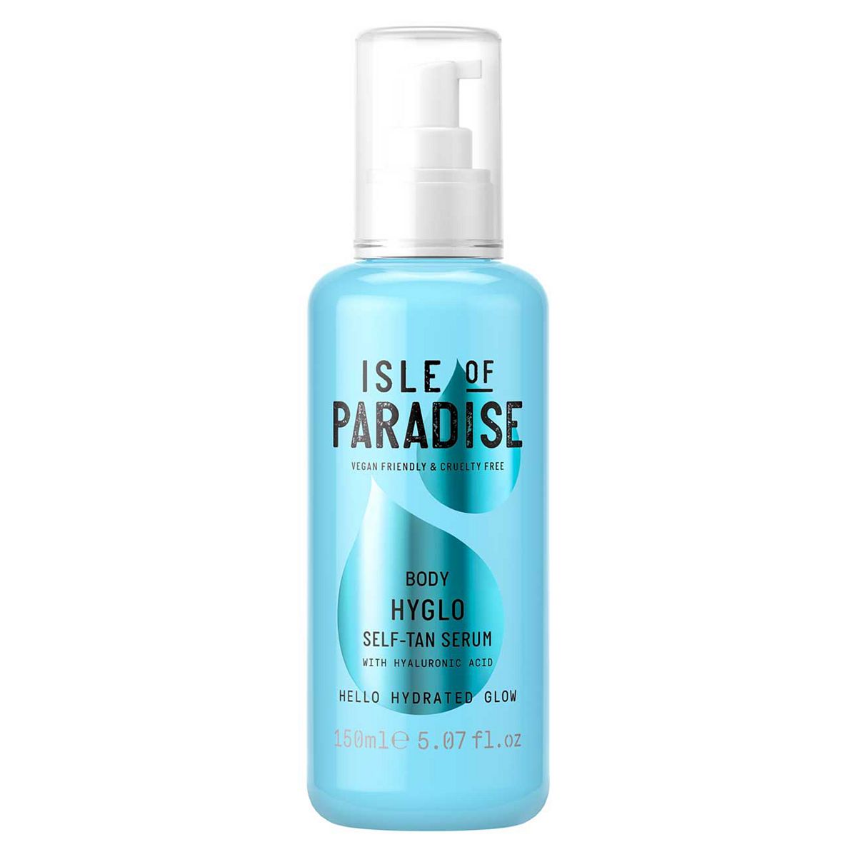 Isle of Paradise, Hyglo Body, Hyaluronic Acid Self-Tan Serum, 150ml GOODS Boots   