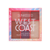 Sunkissed California Dreaming West Coast face palette, imported from the UK