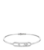 Messika Move Classique white gold diamond bangle 0.56ct - British product