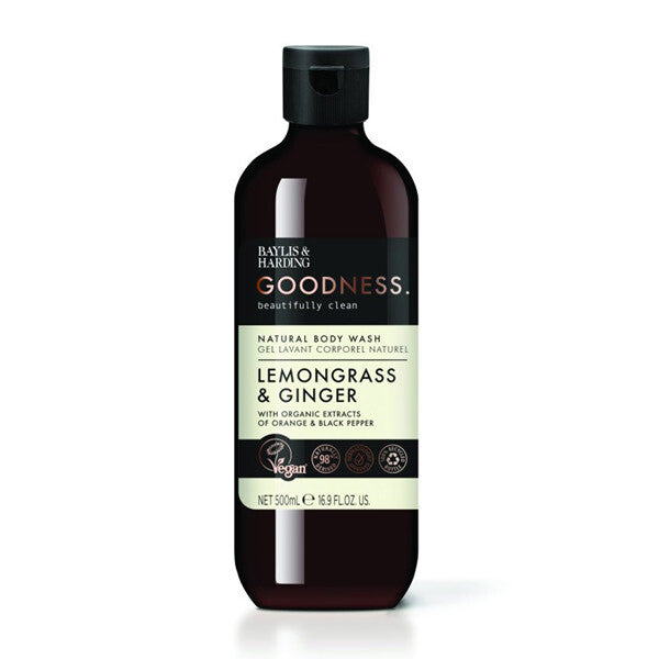 Baylis & Harding Goodness Lemongrass & Ginger Body Wash GOODS Superdrug   