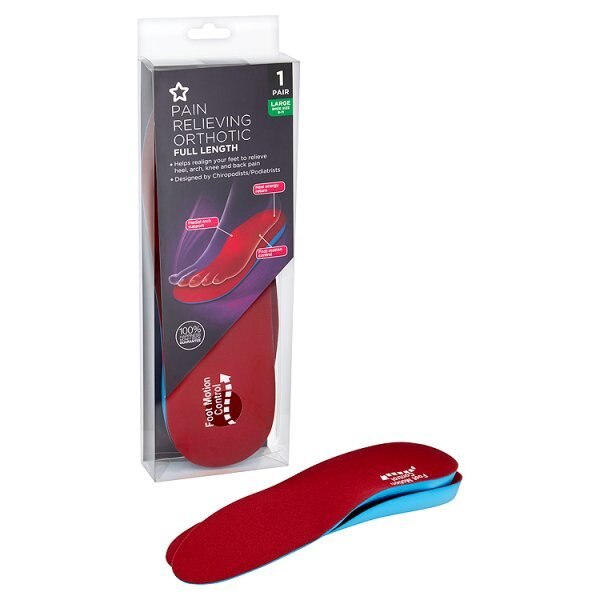 Superdrug Full Length Orthotic Insole large (Size 9 to 11) GOODS Superdrug   