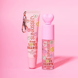 Sunkissed Love Hearts cherry lip gloss and conditioner set (British brand)
