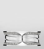 Bvlgari B.zero1 three-band white gold ring, imported from the UK