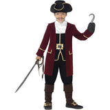 Smiffys Piratenkostüm für Kinder beinhaltet Jacke, Hose, Hut, Schal (britische Marke)