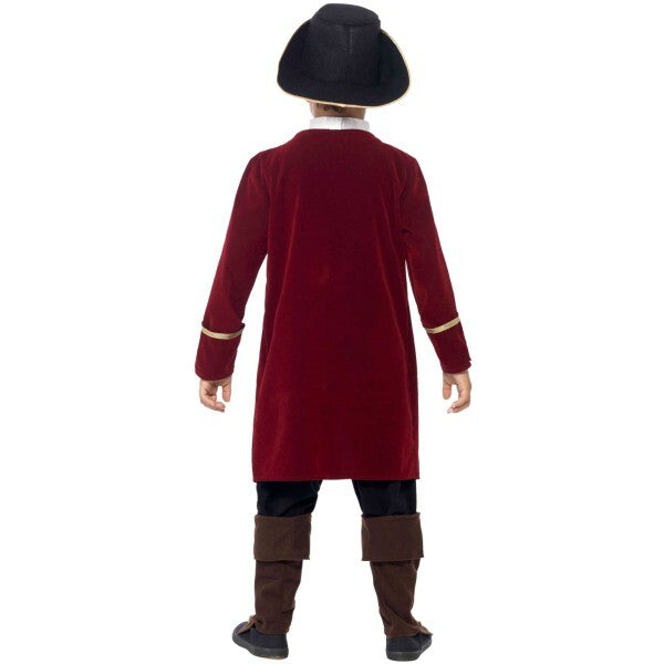 Smiffys Piratenkostüm für Kinder beinhaltet Jacke, Hose, Hut, Schal (britische Marke)