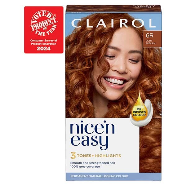 Clairol Nice'n Easy Hair Dye SB1 Ultra Light Beach Blonde GOODS Superdrug 6R Light Auburn  