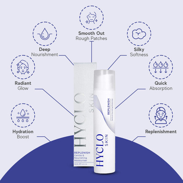 Hyclo Skin Replenish moisturiser 100ml (British brand)