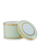 GINORI 1735 porcelain trinket box verde, UK version