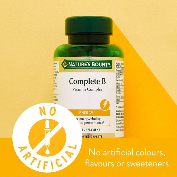 Nature's Bounty Complete B Vitamin Complex Caps - Pk 100 GOODS Superdrug   