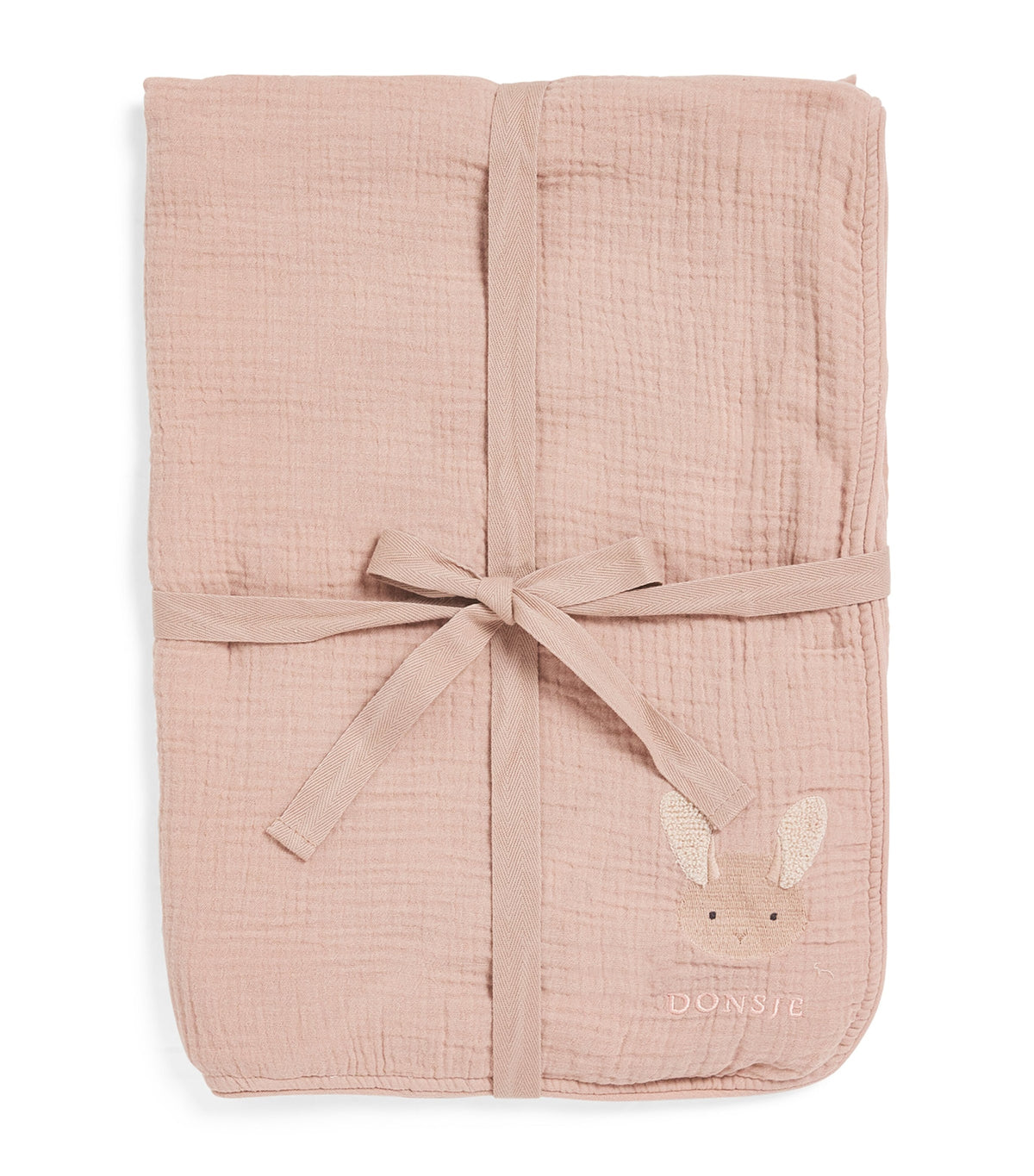 Donsje Muslin Embroidered Ploekie Baby Blanket - British product
