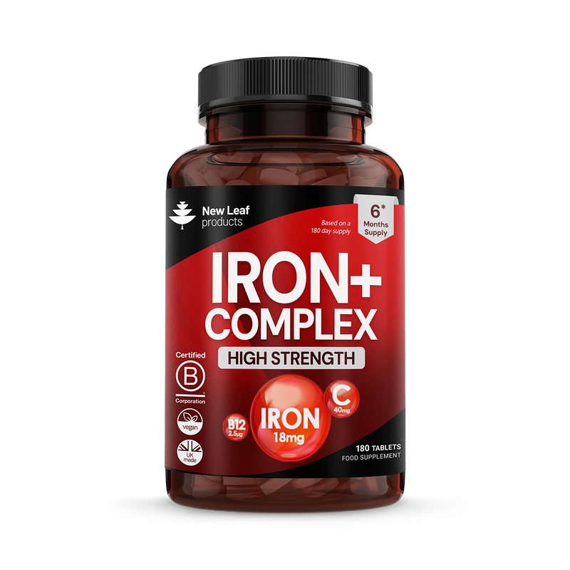 New Leaf iron complex tablets 180 tablets, UK version