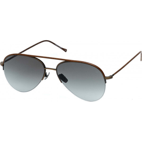 Belstaff Phoenix Marron leather sunglasses 59, UK version