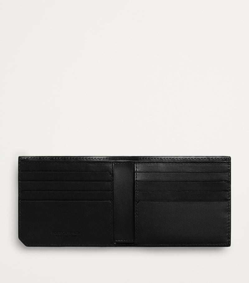 Bottega Veneta Intrecciato Leather bi-fold wallet, imported from the UK
