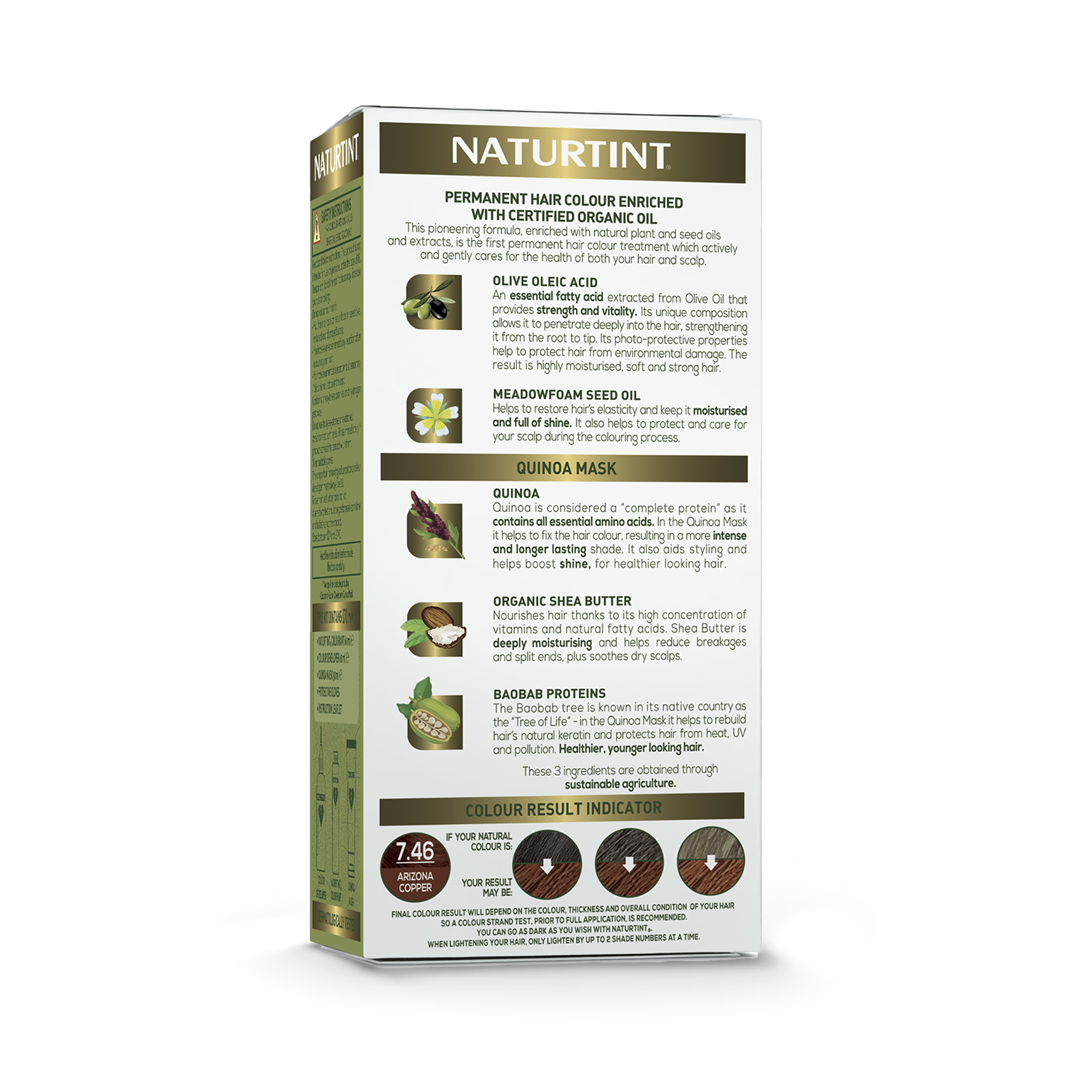 Naturtint permanent hair colour Arizona Copper, UK version