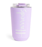 Harrods logo travel cup approximately 15cm tall, UK version