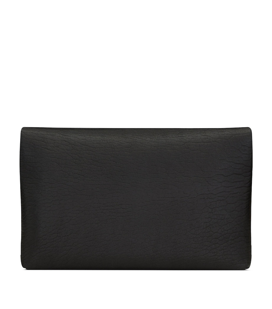 Saint Laurent Cassandre envelope pouch lambskin leather - British product