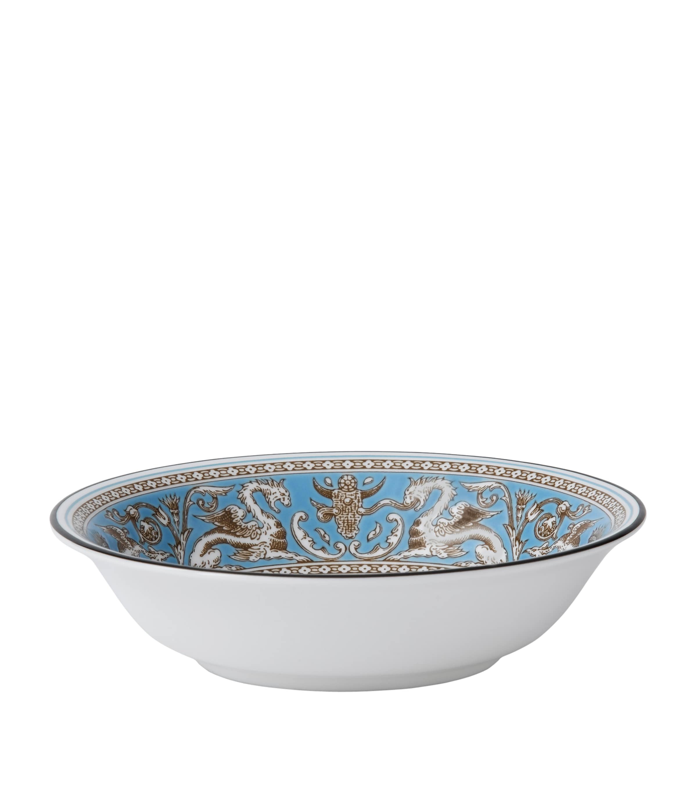 Wedgwood Florentine Turquoise cereal bowl 16cm (British brand)