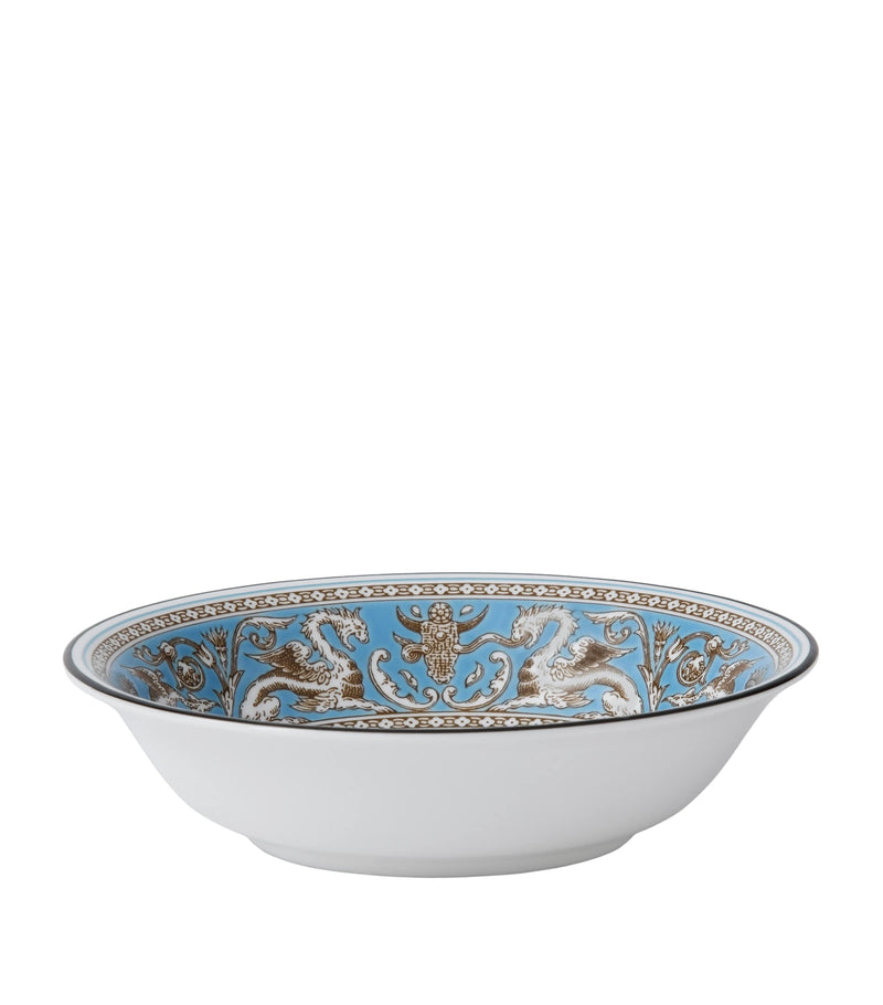 Wedgwood Florentine Turquoise cereal bowl 16cm (British brand)