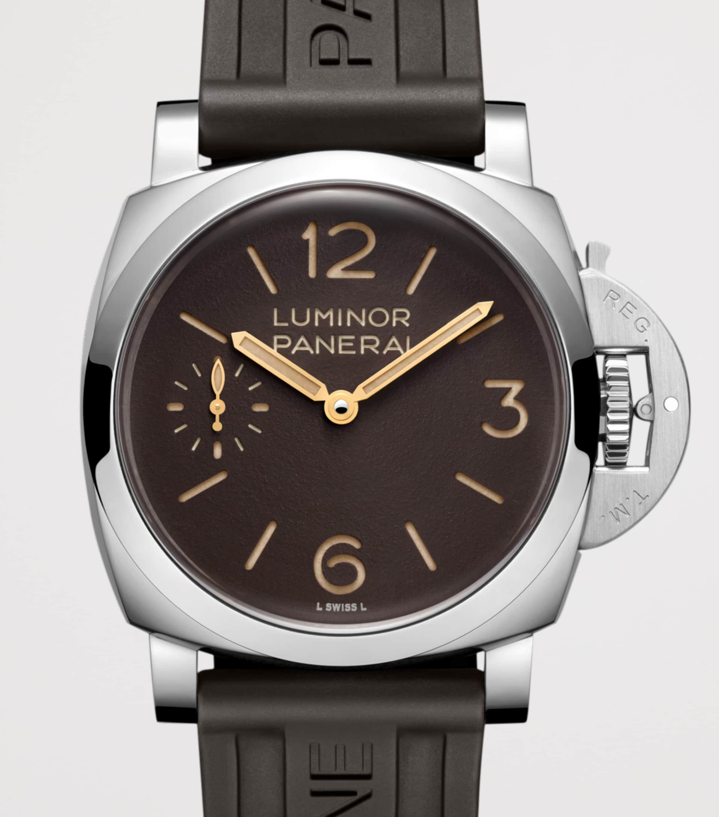 Panerai Luminor Tre Giorni stainless steel watch 44mm, UK version