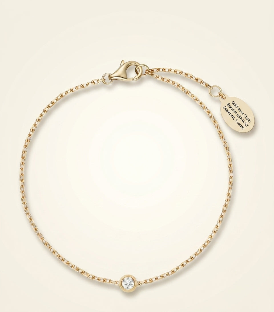 Cartier d'Amour yellow gold diamond bracelet, UK version
