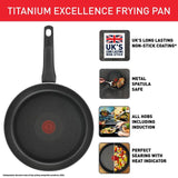 Tefal Titanium Excellence 28cm Frying Pan