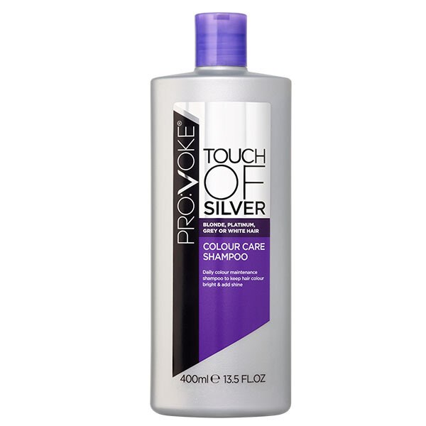 PRO:VOKE Touch of Silver Colour Care Purple Shampoo 400ml GOODS Superdrug   