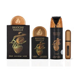 Lattafa Brioche Vanille perfume gift set 3-piece, imported from the UK