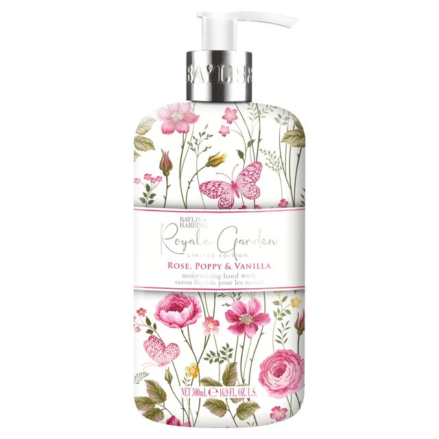 Baylis & Harding Royale Garden Rose Poppy & Vanilla Hand Wash   500ml