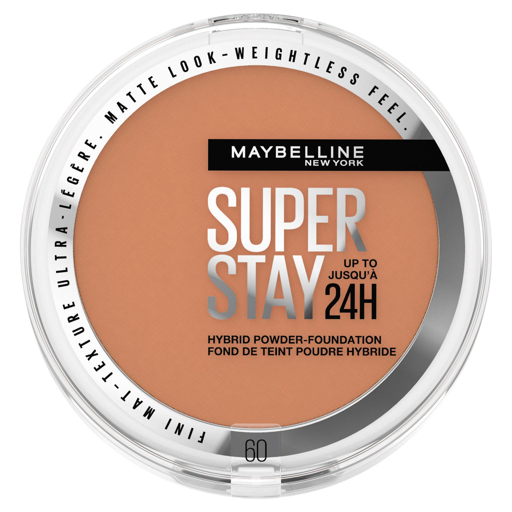 Maybelline Super Stay 24H Hybrid Powder Foundation Medium Full Coverage 60