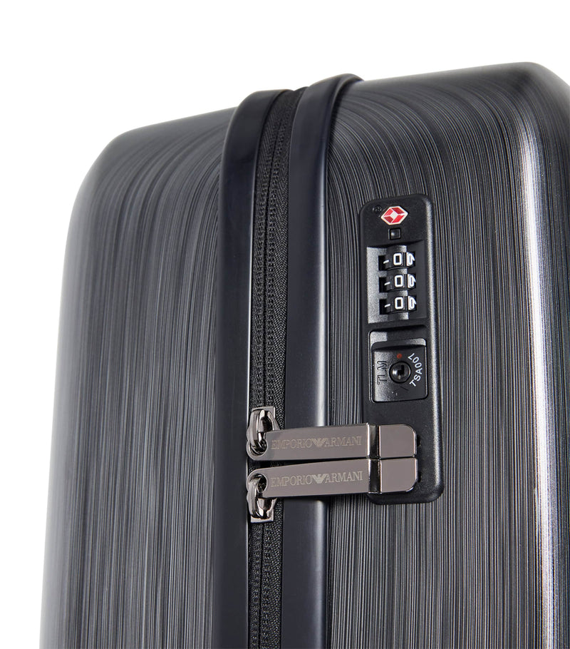 Emporio Armani logo cabin suitcase 56cm - British product
