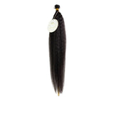 House Of Hair UK Kinky Straight Ebony I-Tip Strands 18 GOODS Superdrug   