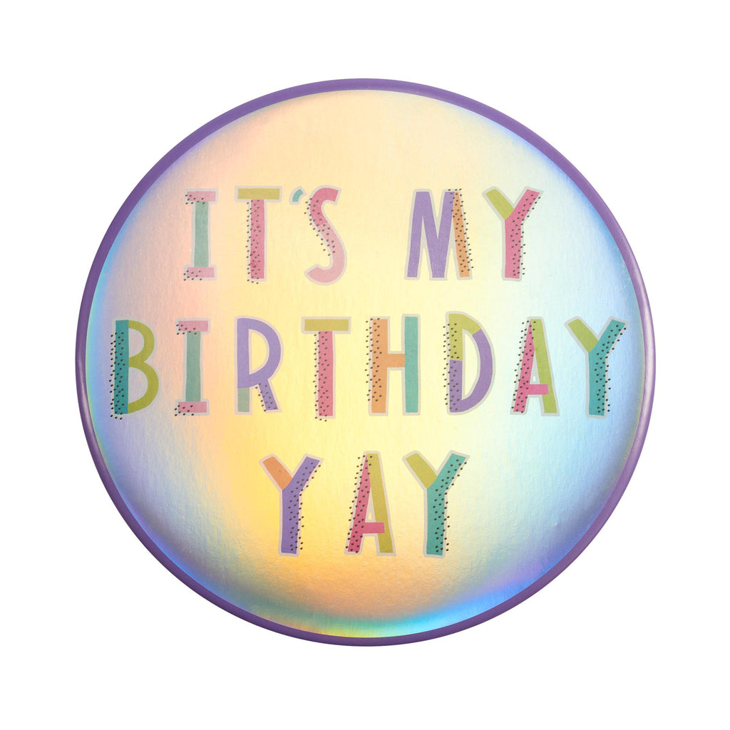 Wonder Birthday Badge Large